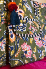 Green Floral -Tote Bag - Image 2