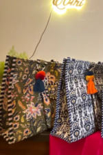 Light Green Floral -Tote Bag - Image 3