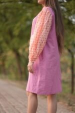 Day Flower Yoke Dress - Image 4